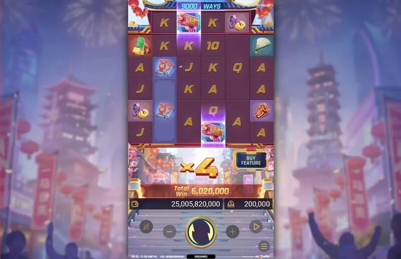 Prosperity Horse - koeficients un galīgā izmaksa Cyber-Luxe Free Spins režīmā