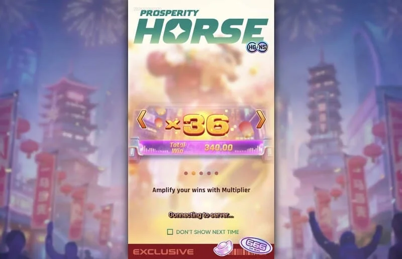 Prosperity Horse - progresīvs reizinātājs speciālajā režīmā